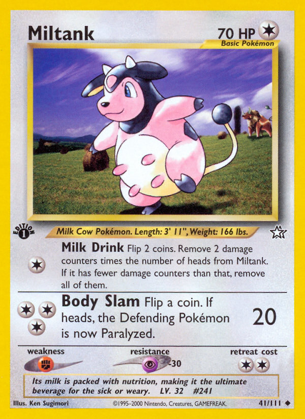 Miltank (41/111) [Neo Genesis 1st Edition] | Gear Gaming Fayetteville