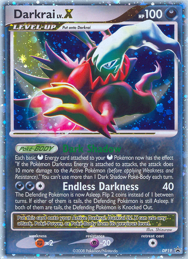 Darkrai LV.X (DP19) [Diamond & Pearl: Black Star Promos] | Gear Gaming Fayetteville