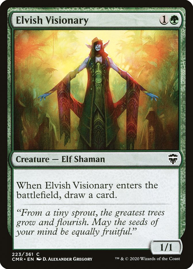 Elvish Visionary [Commander Legends] | Gear Gaming Fayetteville