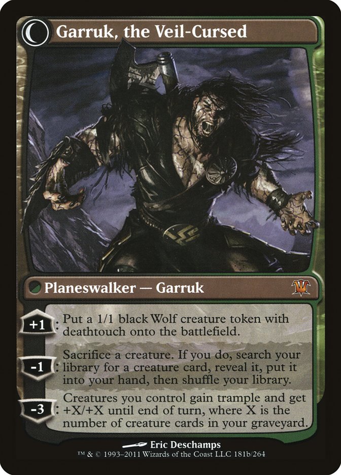 Garruk Relentless // Garruk, the Veil-Cursed [Innistrad] | Gear Gaming Fayetteville