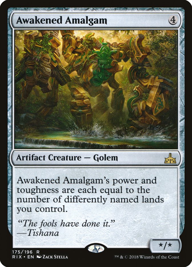 Awakened Amalgam [Rivals of Ixalan] | Gear Gaming Fayetteville