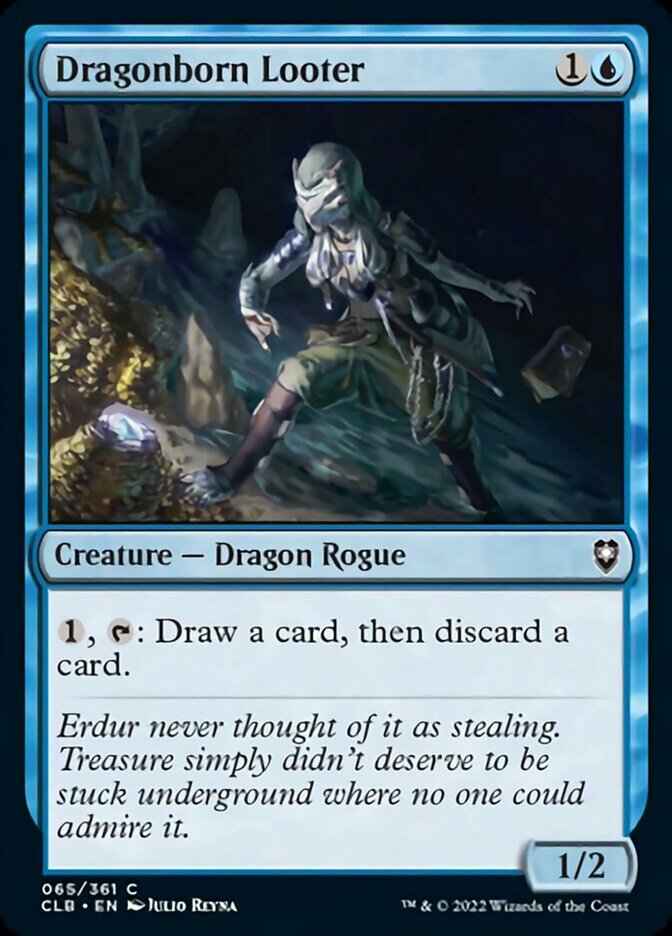 Dragonborn Looter [Commander Legends: Battle for Baldur's Gate] | Gear Gaming Fayetteville