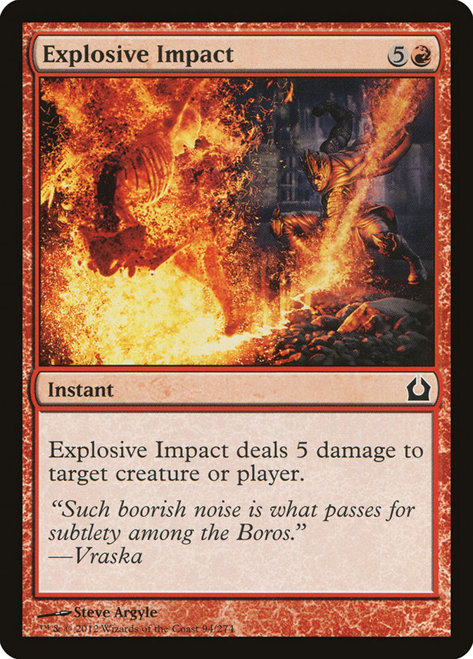 Explosive Impact [Return to Ravnica] | Gear Gaming Fayetteville