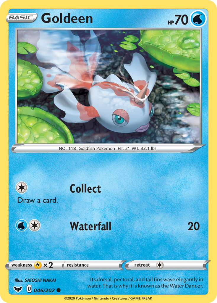 Goldeen (046/202) [Sword & Shield: Base Set] | Gear Gaming Fayetteville