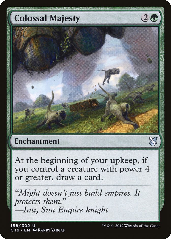Colossal Majesty [Commander 2019] | Gear Gaming Fayetteville