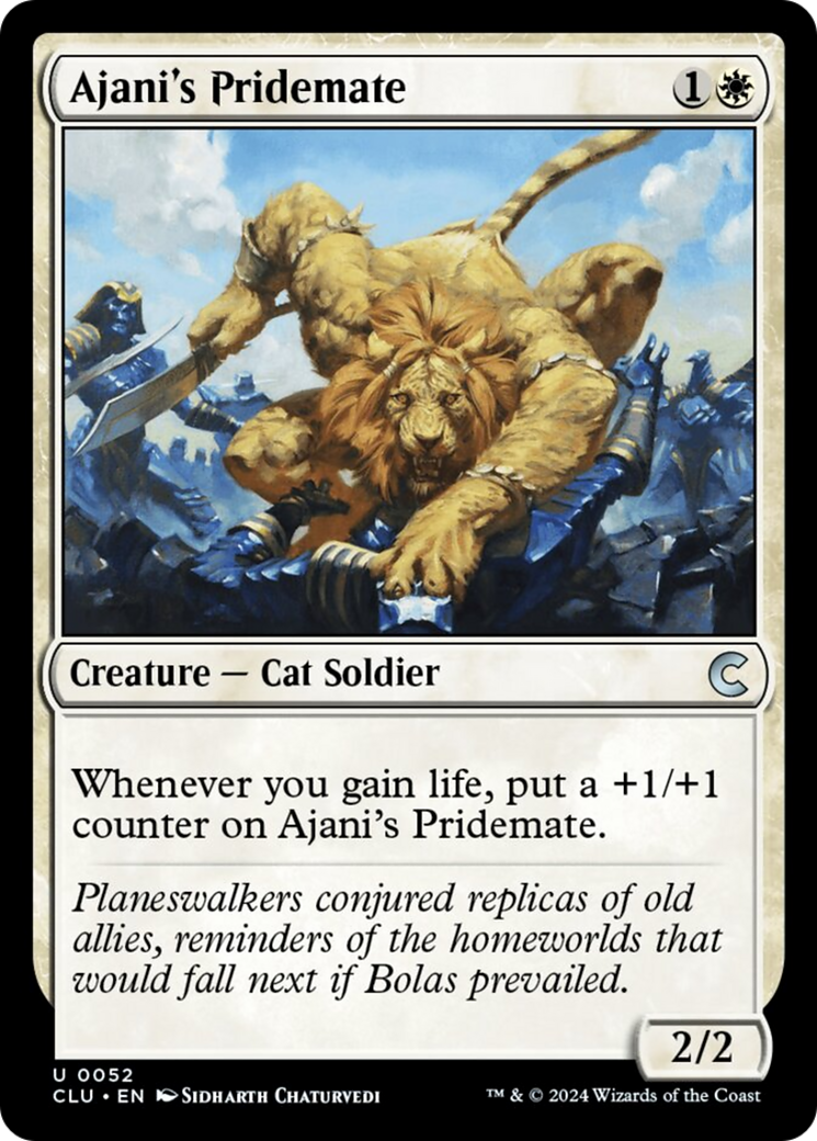 Ajani's Pridemate [Ravnica: Clue Edition] | Gear Gaming Fayetteville