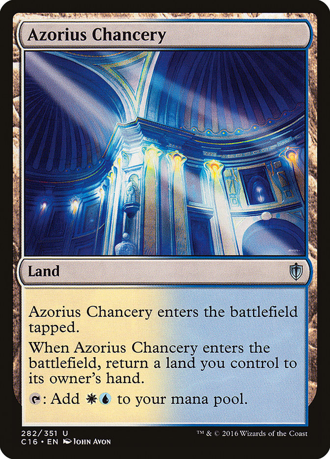 Azorius Chancery [Commander 2016] | Gear Gaming Fayetteville