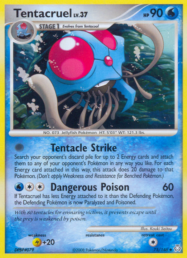 Tentacruel (75/146) [Diamond & Pearl: Legends Awakened] | Gear Gaming Fayetteville