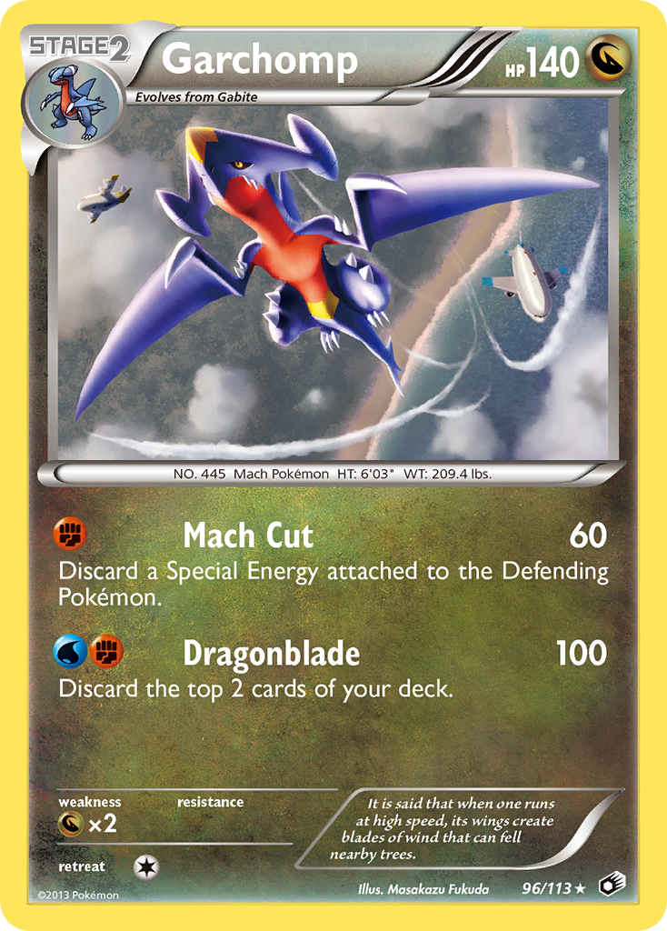 Garchomp (96/113) [Black & White: Legendary Treasures] | Gear Gaming Fayetteville