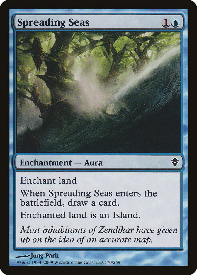 Spreading Seas [Zendikar] | Gear Gaming Fayetteville