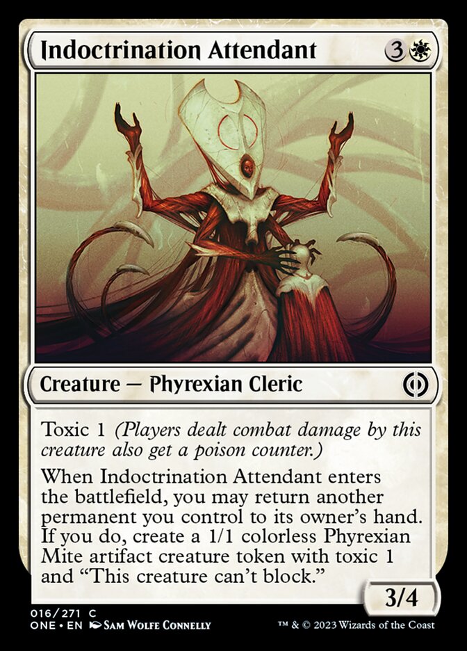 Indoctrination Attendant [Phyrexia: All Will Be One] | Gear Gaming Fayetteville