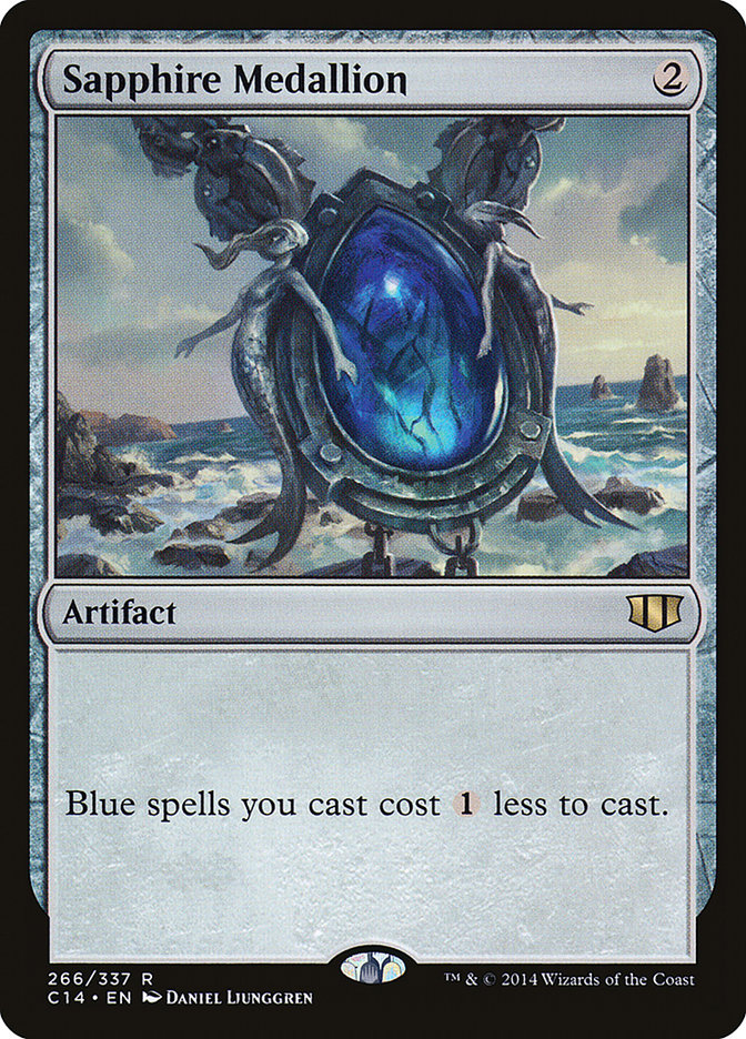 Sapphire Medallion [Commander 2014] | Gear Gaming Fayetteville