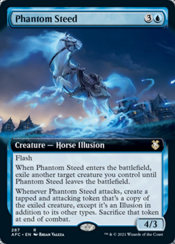 Phantom Steed (Extended Art) [Dungeons & Dragons: Adventures in the Forgotten Realms Commander] | Gear Gaming Fayetteville