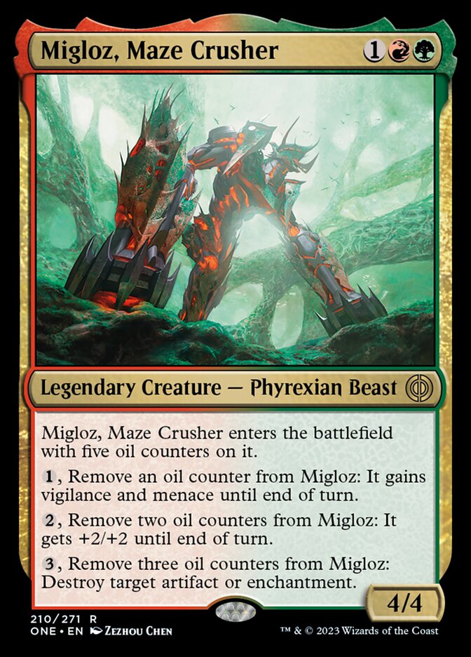 Migloz, Maze Crusher [Phyrexia: All Will Be One] | Gear Gaming Fayetteville