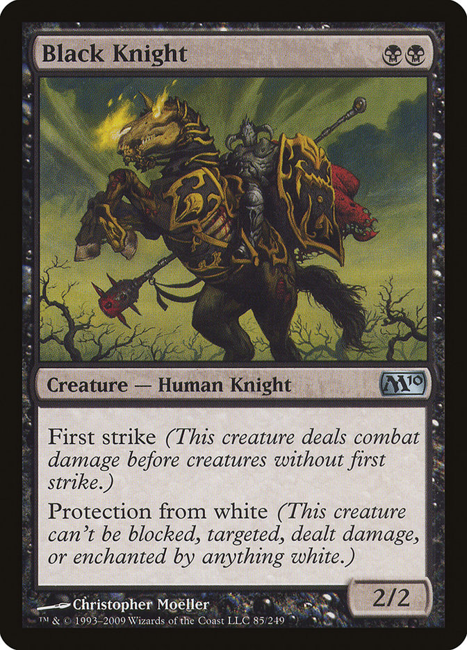 Black Knight [Magic 2010] | Gear Gaming Fayetteville