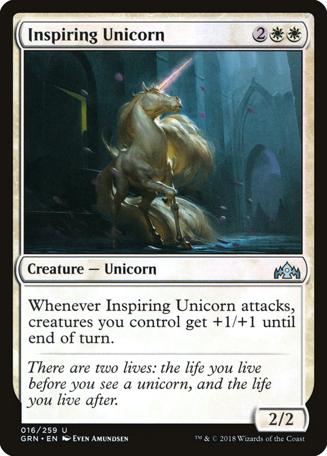 Inspiring Unicorn [Guilds of Ravnica] | Gear Gaming Fayetteville