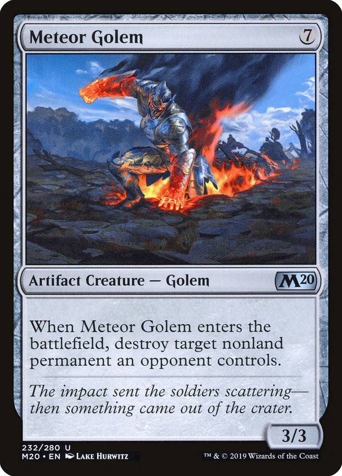 Meteor Golem [Core Set 2020] | Gear Gaming Fayetteville