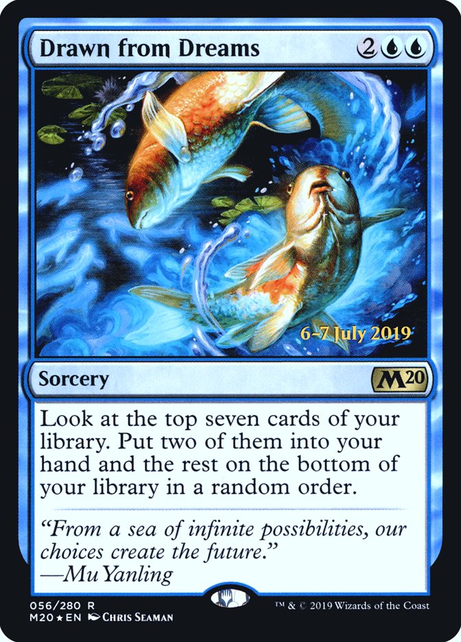 Drawn from Dreams [Core Set 2020 Prerelease Promos] | Gear Gaming Fayetteville