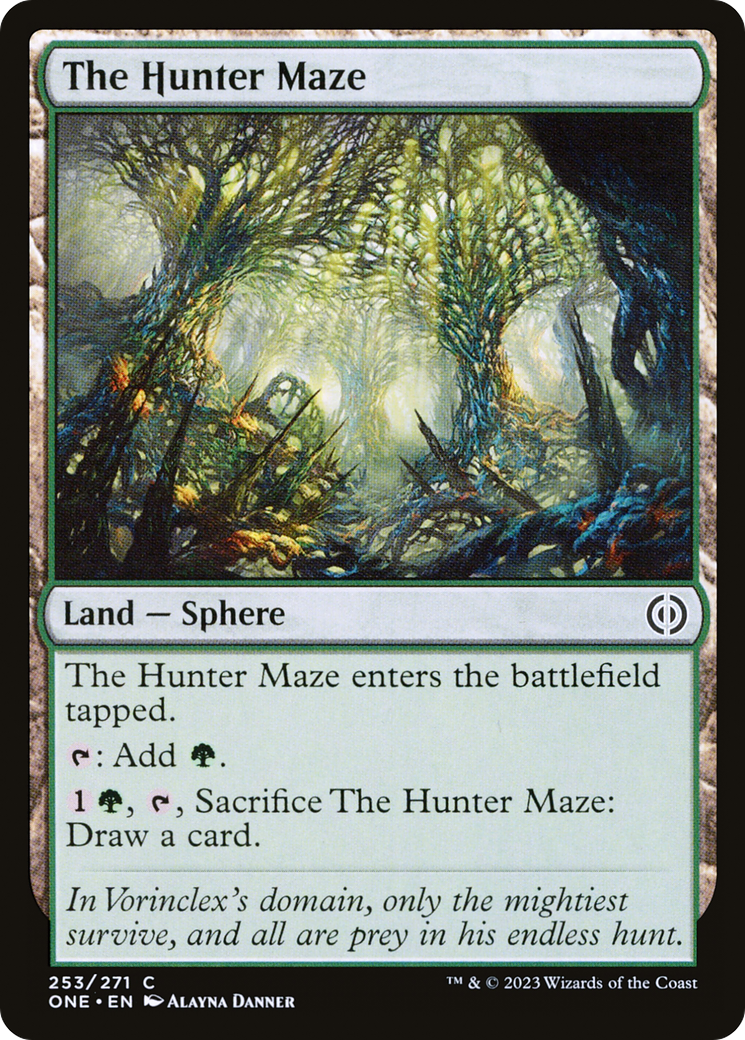 The Hunter Maze [Phyrexia: All Will Be One] | Gear Gaming Fayetteville