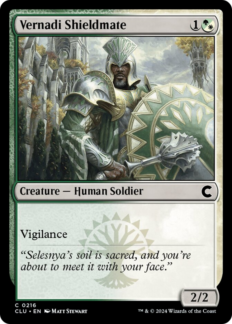 Vernadi Shieldmate [Ravnica: Clue Edition] | Gear Gaming Fayetteville