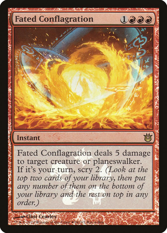 Fated Conflagration (Buy-A-Box) [Born of the Gods Promos] | Gear Gaming Fayetteville