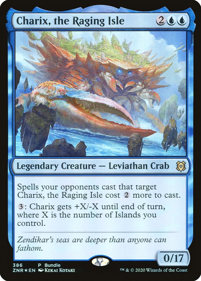 Charix, the Raging Isle (386) [Zendikar Rising Promos] | Gear Gaming Fayetteville