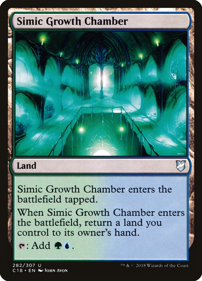 Simic Growth Chamber [Commander 2018] | Gear Gaming Fayetteville