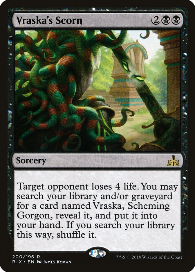 Vraska's Scorn [Rivals of Ixalan] | Gear Gaming Fayetteville