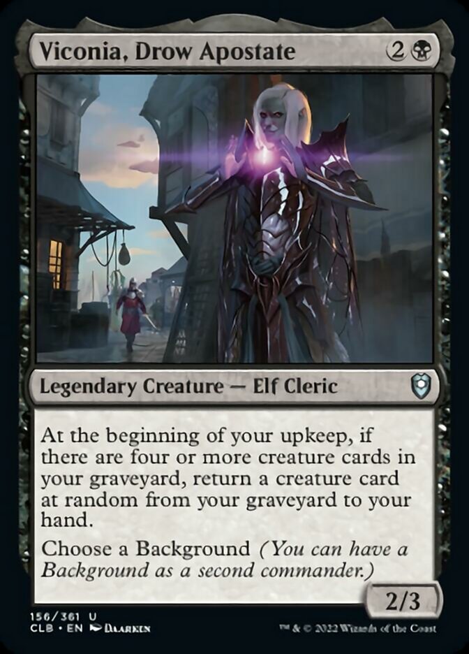 Viconia, Drow Apostate [Commander Legends: Battle for Baldur's Gate] | Gear Gaming Fayetteville