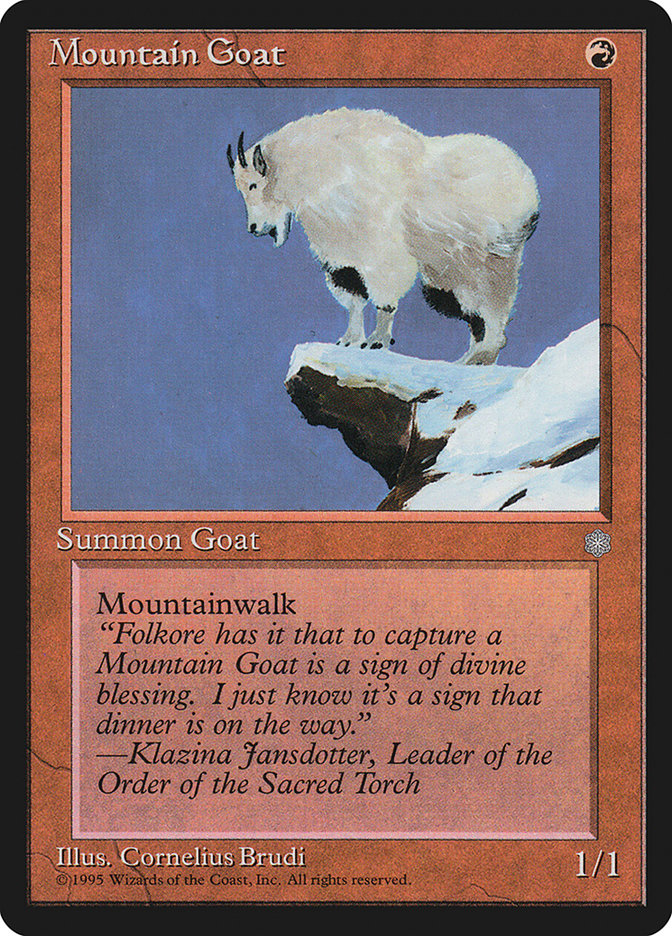 Mountain Goat [Ice Age] | Gear Gaming Fayetteville