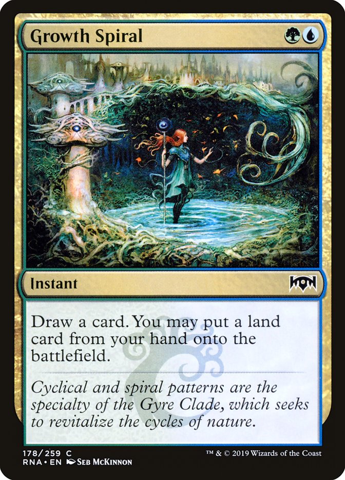 Growth Spiral [Ravnica Allegiance] | Gear Gaming Fayetteville