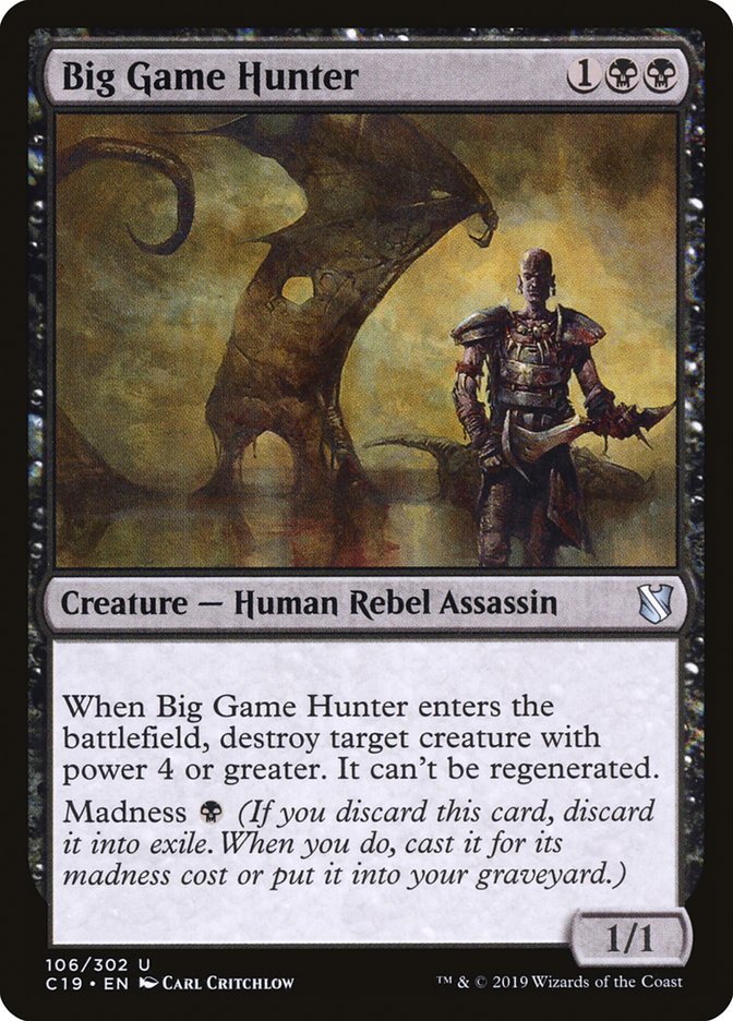 Big Game Hunter [Commander 2019] | Gear Gaming Fayetteville