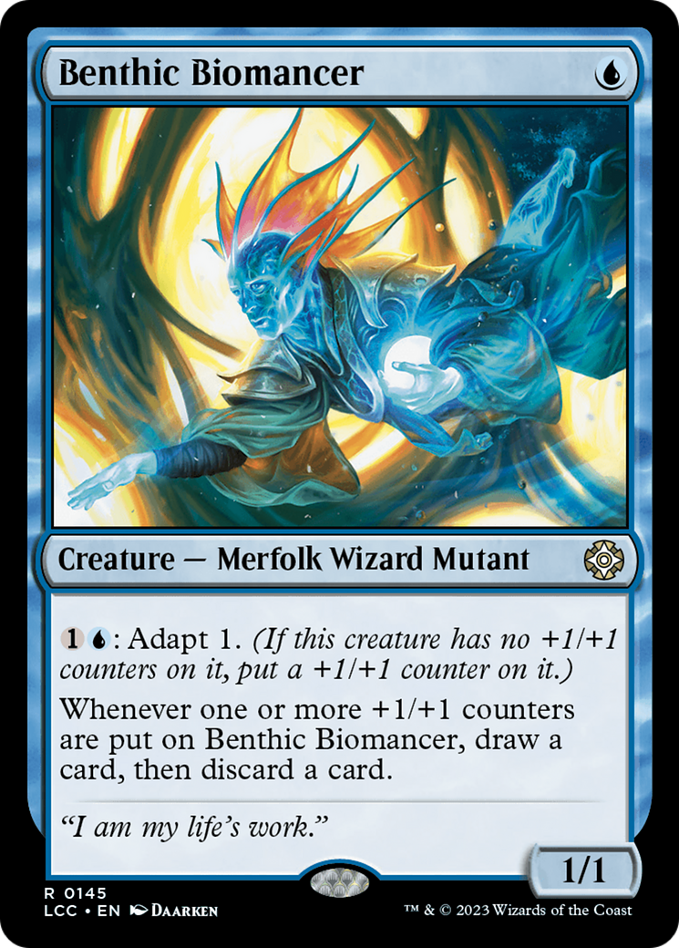 Benthic Biomancer [The Lost Caverns of Ixalan Commander] | Gear Gaming Fayetteville