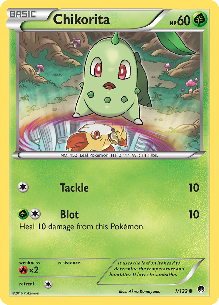 Chikorita (1/122) [XY: BREAKpoint] | Gear Gaming Fayetteville