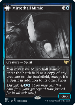 Mirrorhall Mimic // Ghastly Mimicry [Innistrad: Double Feature] | Gear Gaming Fayetteville