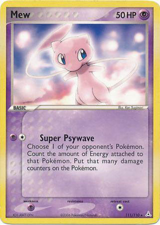 Mew (111/110) (Non Holo DVD Promo) [EX: Holon Phantoms] | Gear Gaming Fayetteville