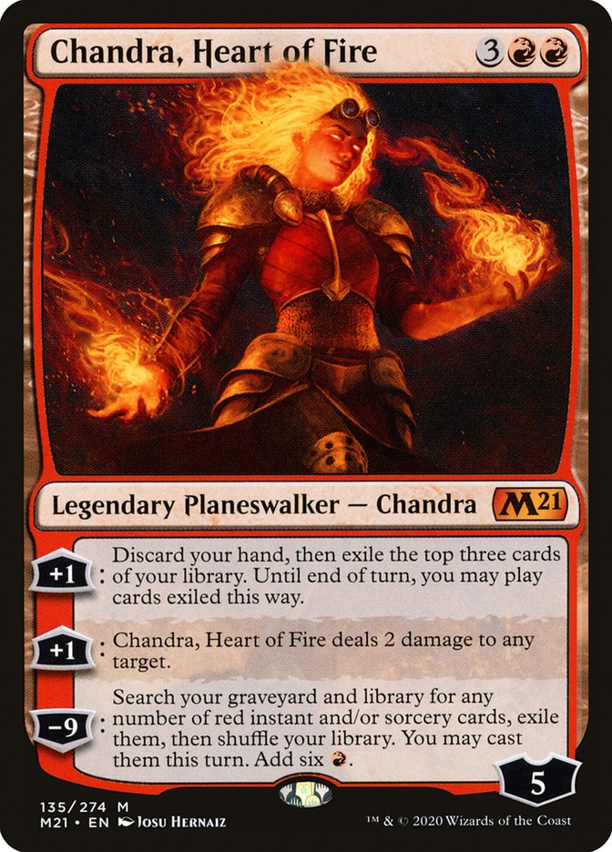 Chandra, Heart of Fire [Core Set 2021] | Gear Gaming Fayetteville