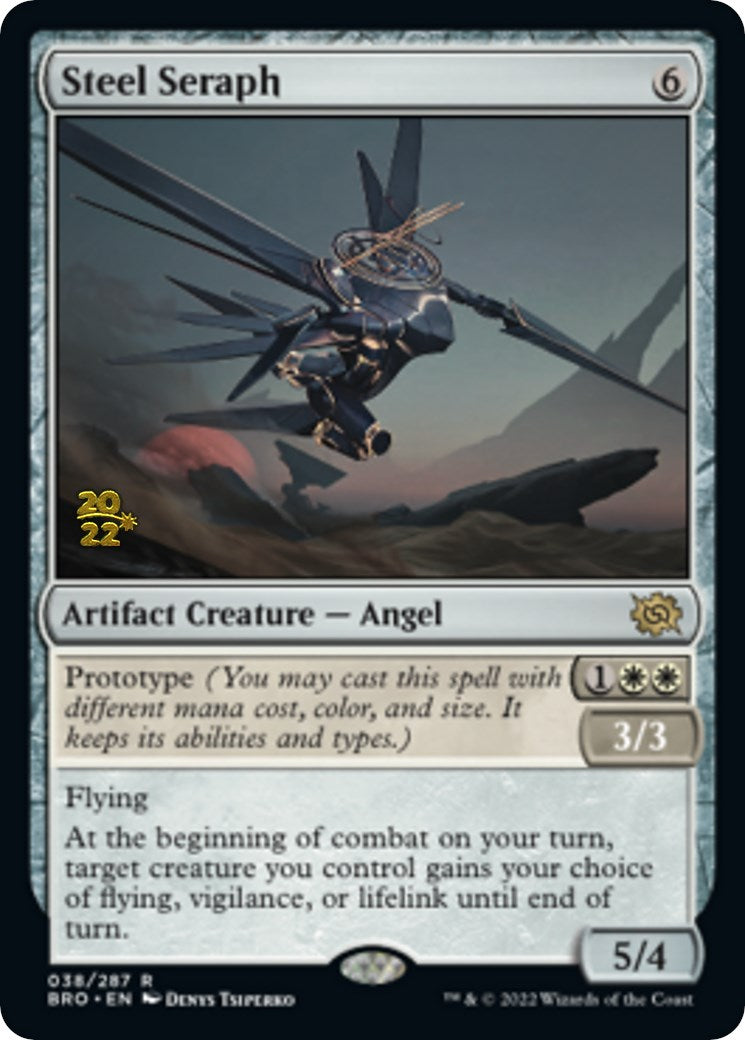 Steel Seraph [The Brothers' War Prerelease Promos] | Gear Gaming Fayetteville