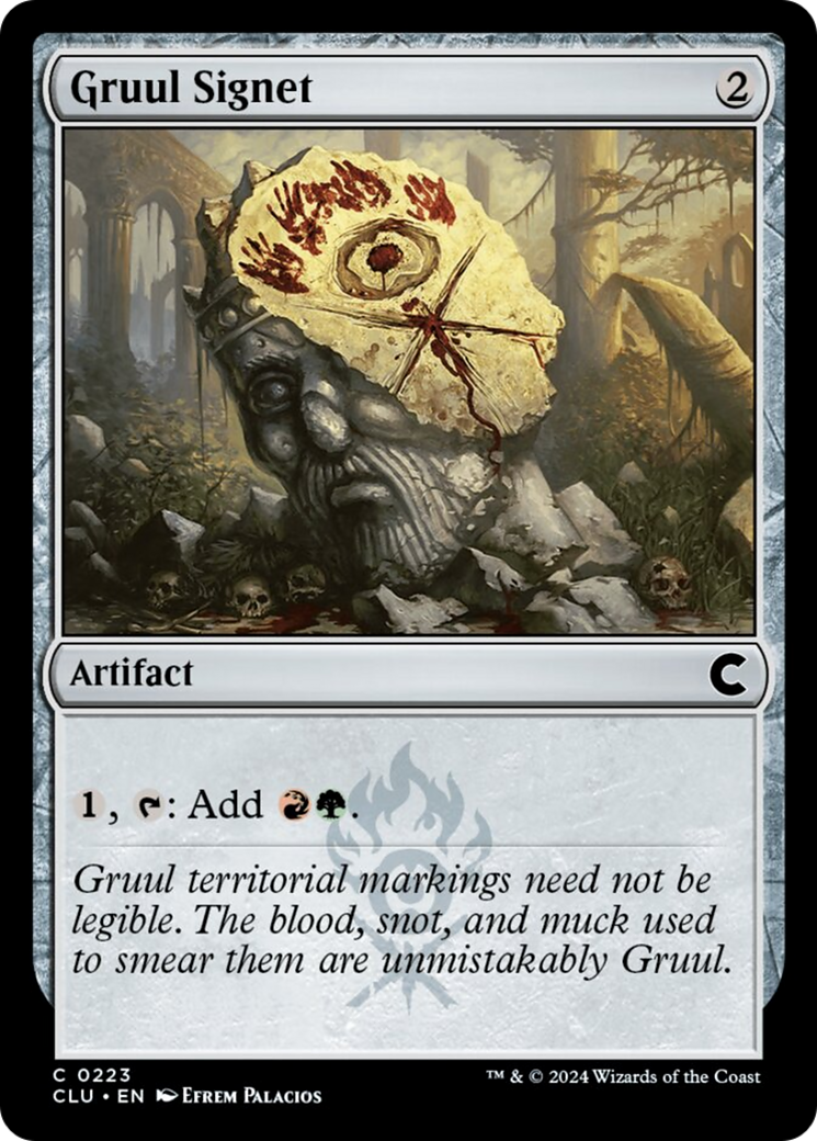 Gruul Signet [Ravnica: Clue Edition] | Gear Gaming Fayetteville