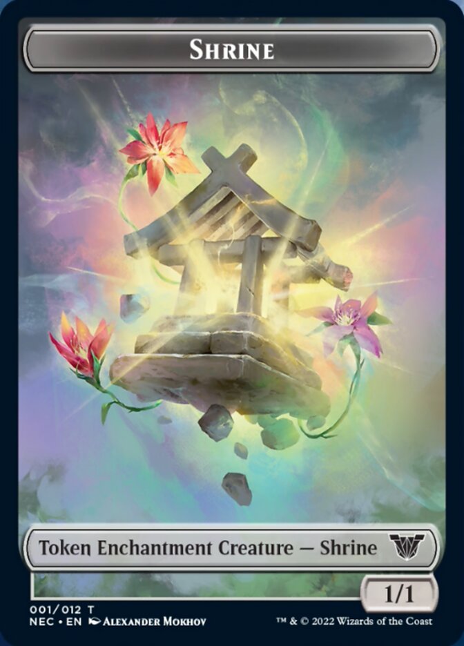 Shrine Token [Kamigawa: Neon Dynasty Commander Tokens] | Gear Gaming Fayetteville