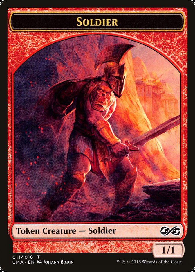 Soldier Token [Ultimate Masters Tokens] | Gear Gaming Fayetteville