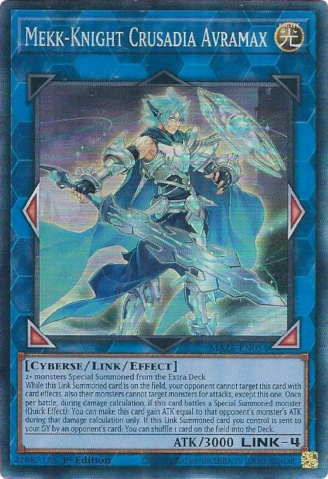 Mekk-Knight Crusadia Avramax [MAZE-EN054] Collector's Rare | Gear Gaming Fayetteville