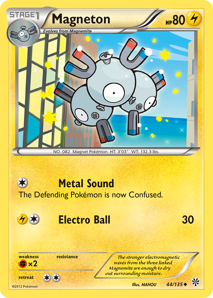 Magneton (44/135) [Black & White: Plasma Storm] | Gear Gaming Fayetteville