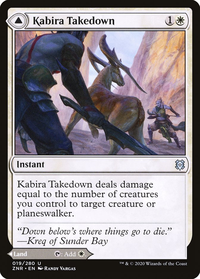 Kabira Takedown // Kabira Plateau [Zendikar Rising] | Gear Gaming Fayetteville
