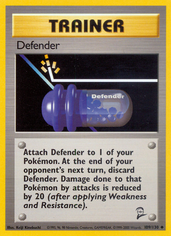 Defender (109/130) [Base Set 2] | Gear Gaming Fayetteville