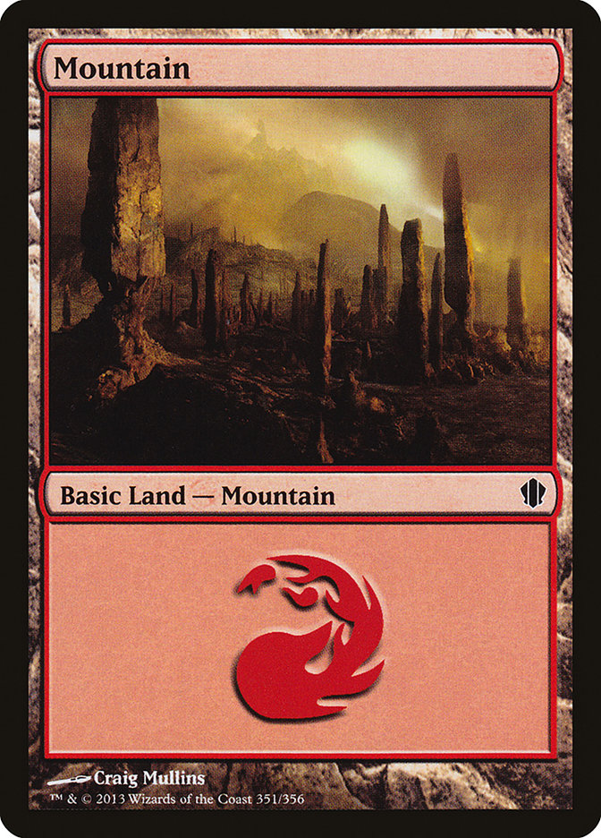 Mountain (351) [Commander 2013] | Gear Gaming Fayetteville