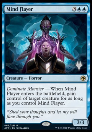 Mind Flayer (Promo Pack) [Dungeons & Dragons: Adventures in the Forgotten Realms Promos] | Gear Gaming Fayetteville