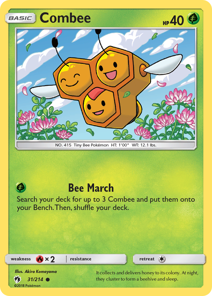 Combee (31/214) [Sun & Moon: Lost Thunder] | Gear Gaming Fayetteville