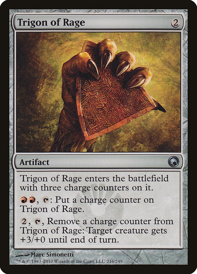 Trigon of Rage [Scars of Mirrodin] | Gear Gaming Fayetteville