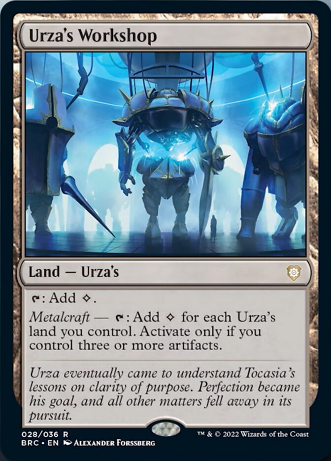 Urza's Workshop [The Brothers' War Commander] | Gear Gaming Fayetteville